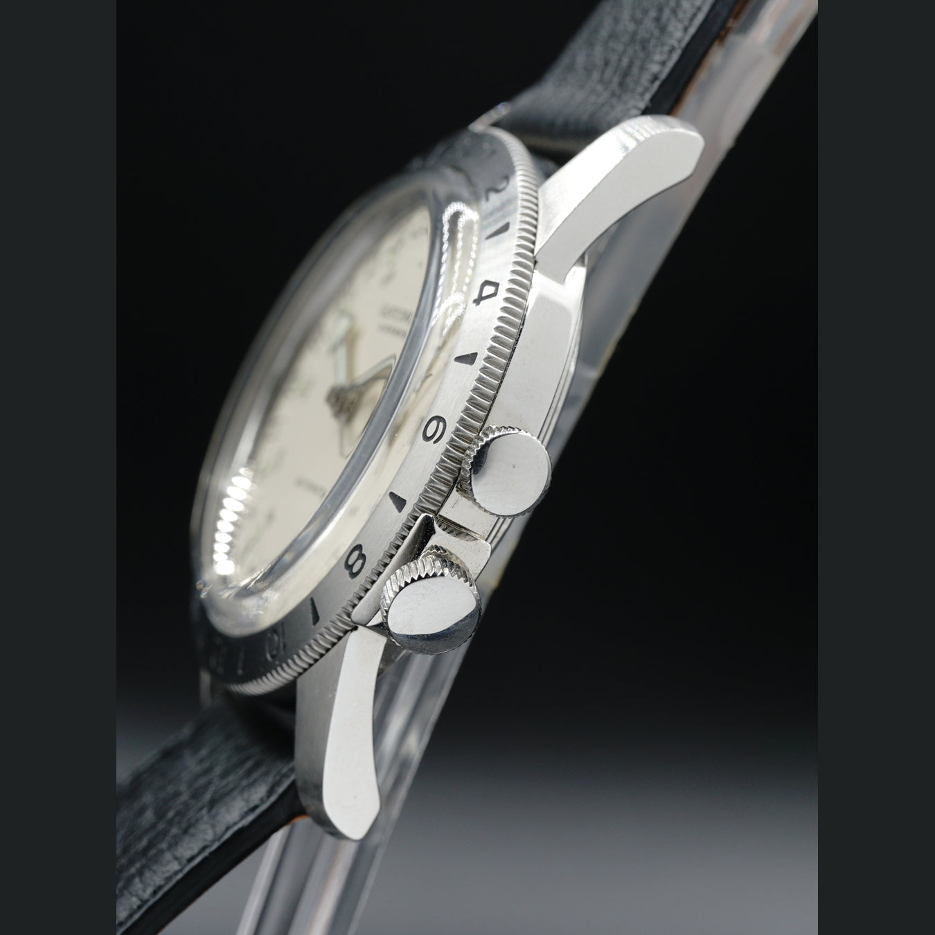 Glycine Airman No. 1 GMT Limited Edition Automatic Silver Dial Men's Watch GL0164