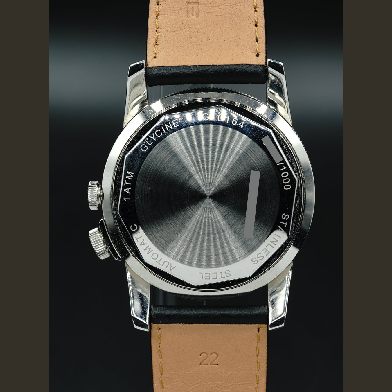 Glycine Airman No. 1 GMT Limited Edition Automatic Silver Dial Men's Watch GL0164