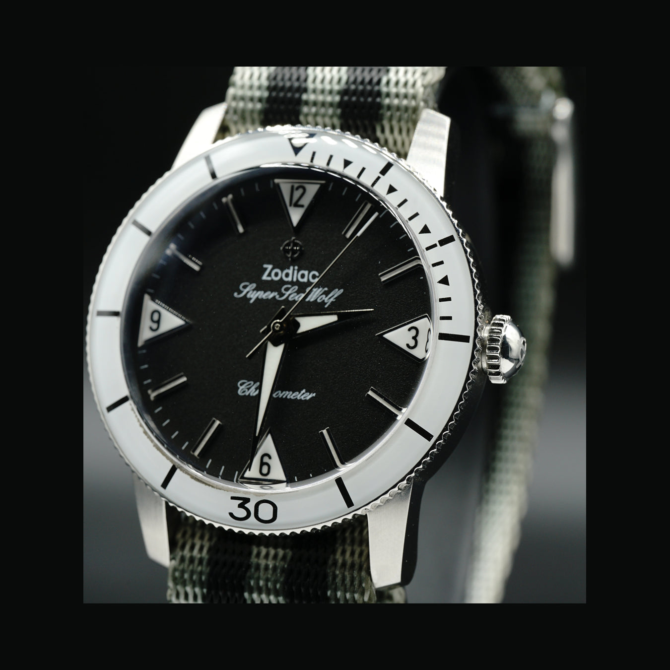 Zodiac Super Sea Wolf Topper Limited Edition "White Wolf" ZO9208
