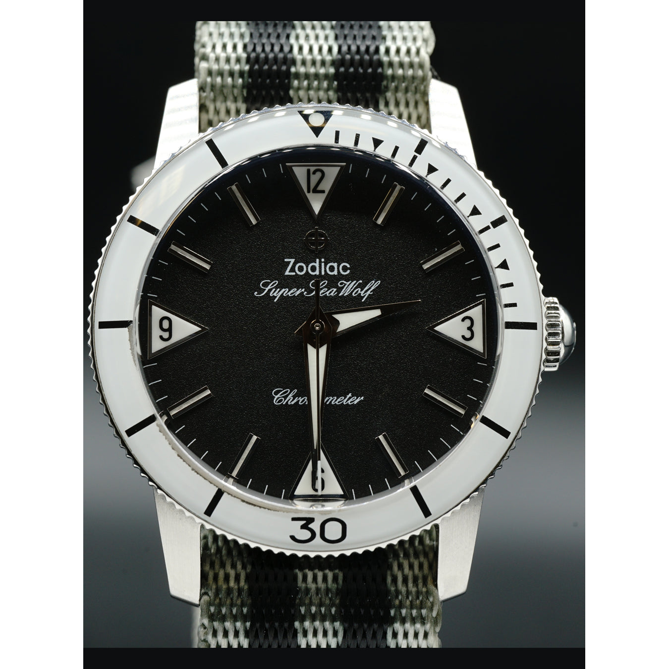 Zodiac Super Sea Wolf Topper Limited Edition "White Wolf" ZO9208