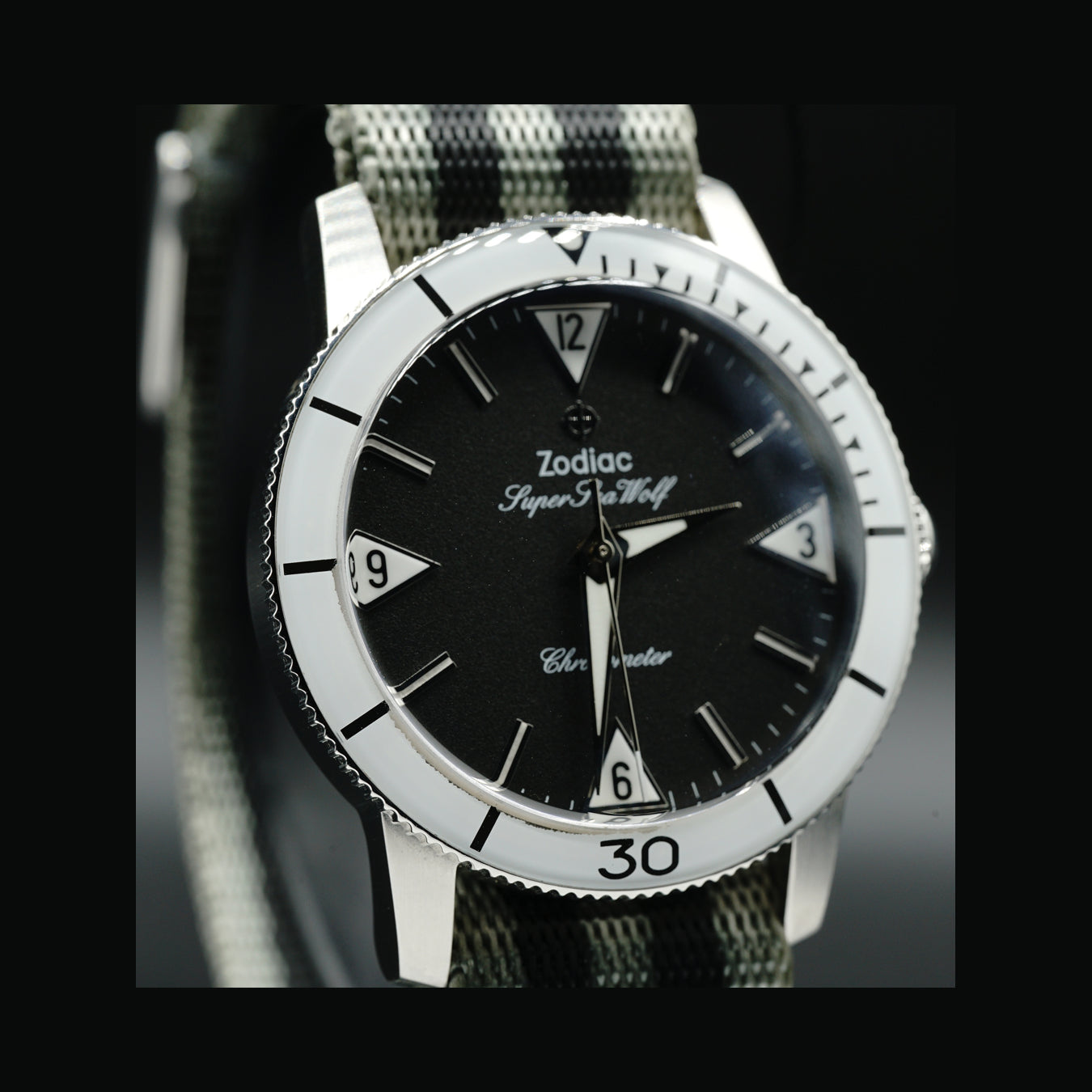 Zodiac Super Sea Wolf Topper Limited Edition "White Wolf" ZO9208