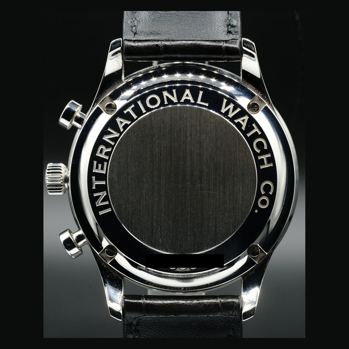 IWC Portuguese Chrono-Automatic Chronograph Black Dial IW371438