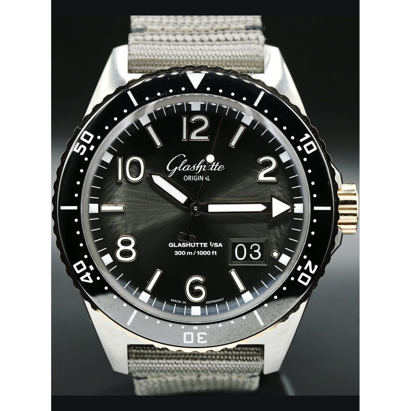 Glashütte Original SeaQ Panorama Date Two-Tone 1-36-13-04-91-34