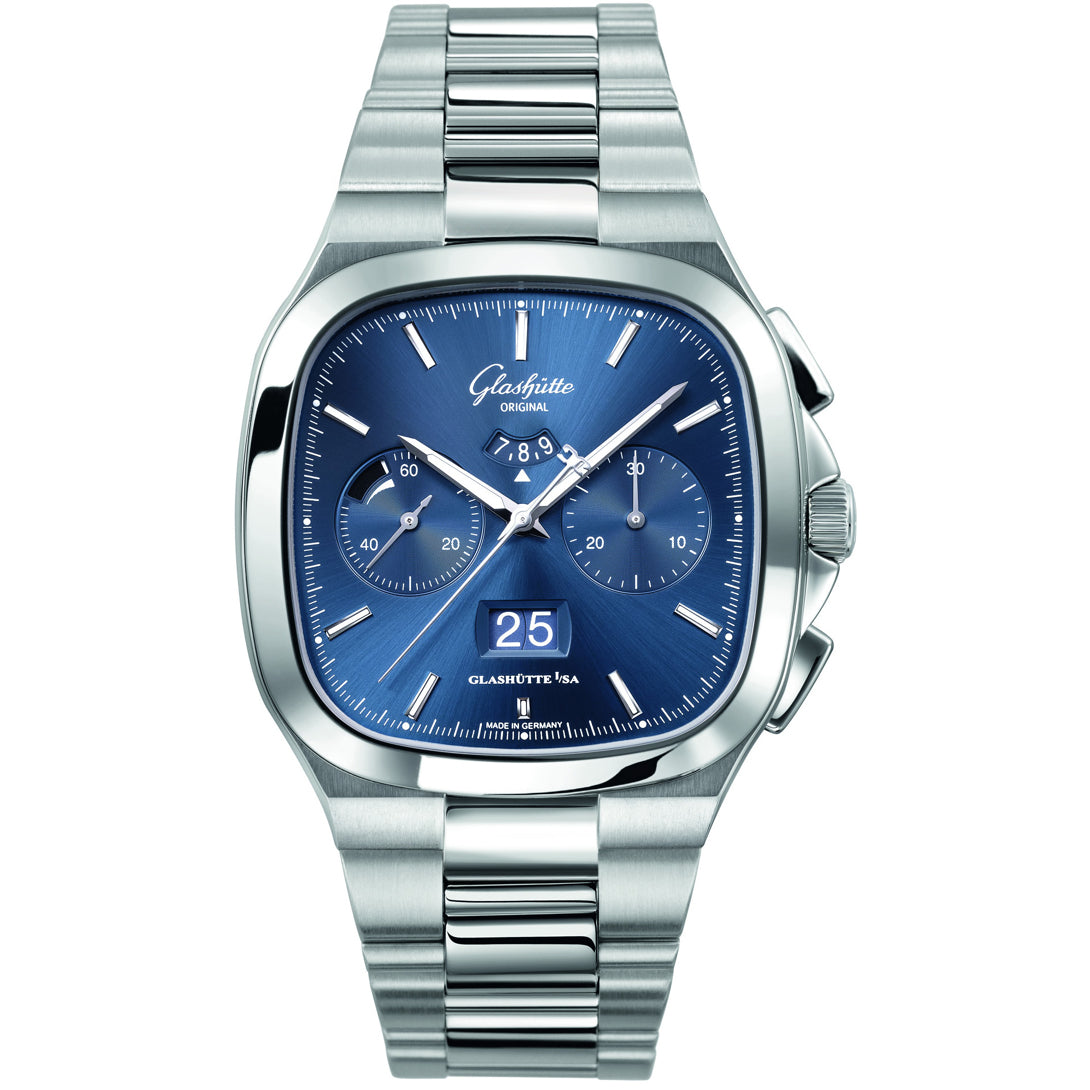 Glashütte Original Seventies Chronograph Panorama Date 1-37-02-08-02-70