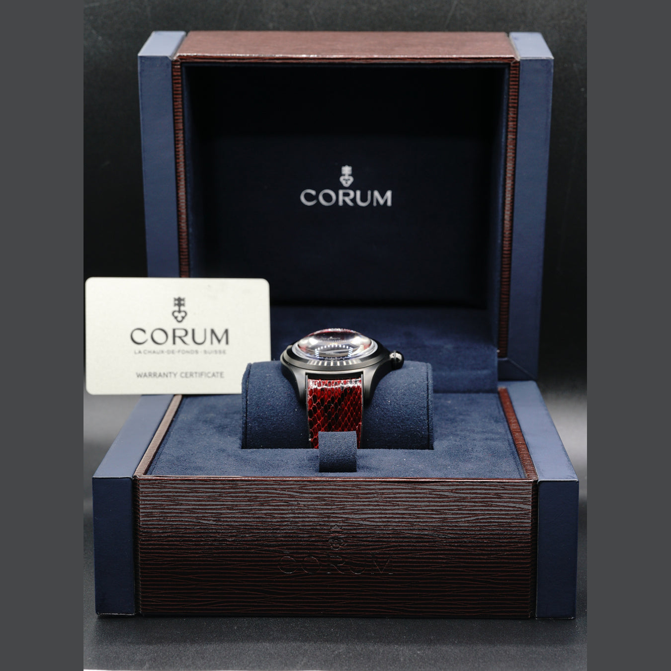 Corum Art Red Bubble Python Limited Edition L08202981