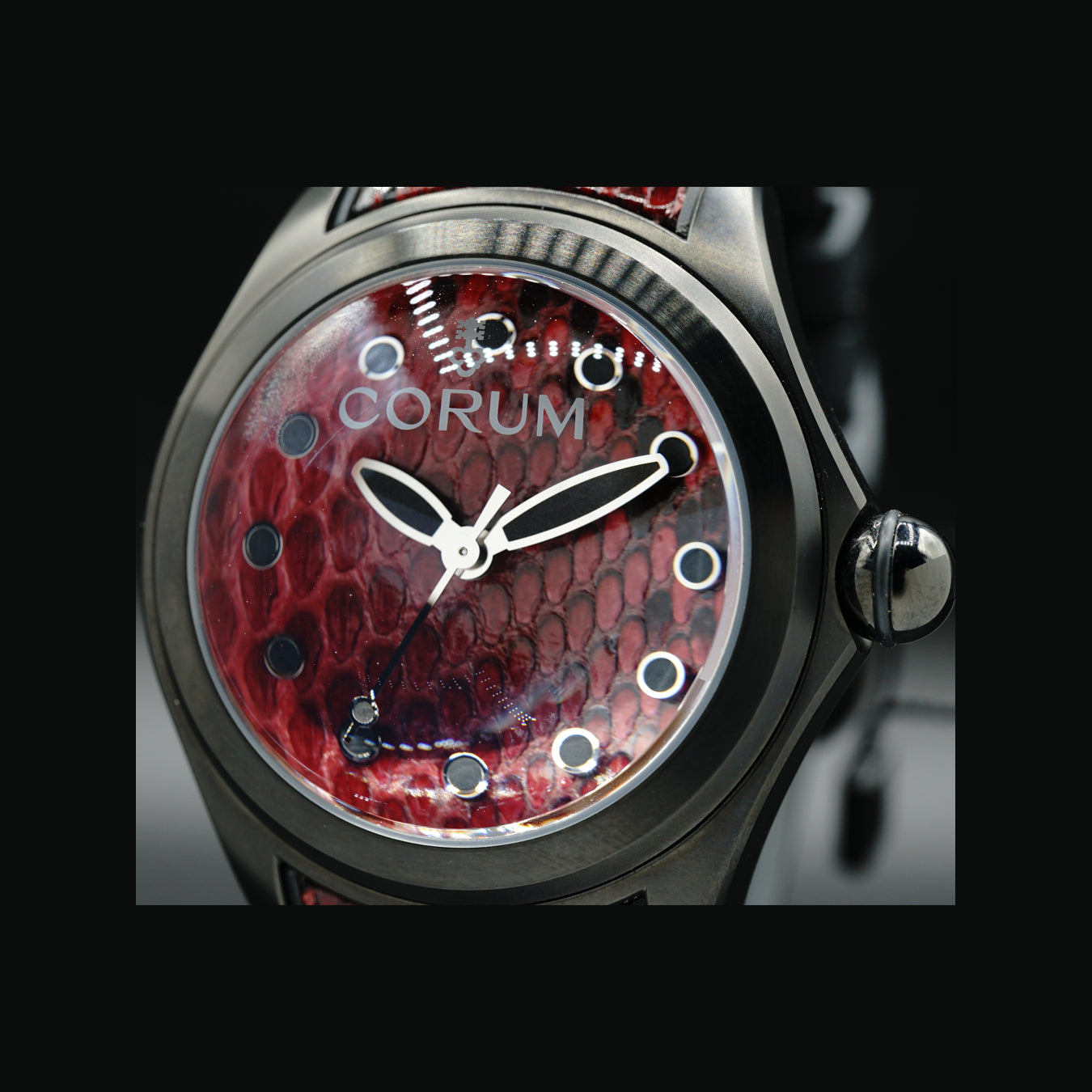 Corum Art Red Bubble Python Limited Edition L08202981