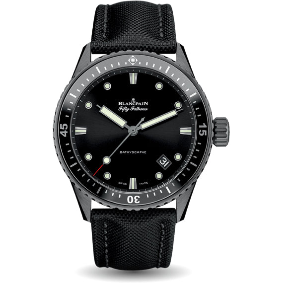 Blancpain Fifty Fathoms Bathyscaphe Ceramic and Liquid Metal 5000 0130 B52A