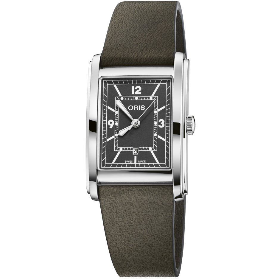 Oris Rectangular Dark Green