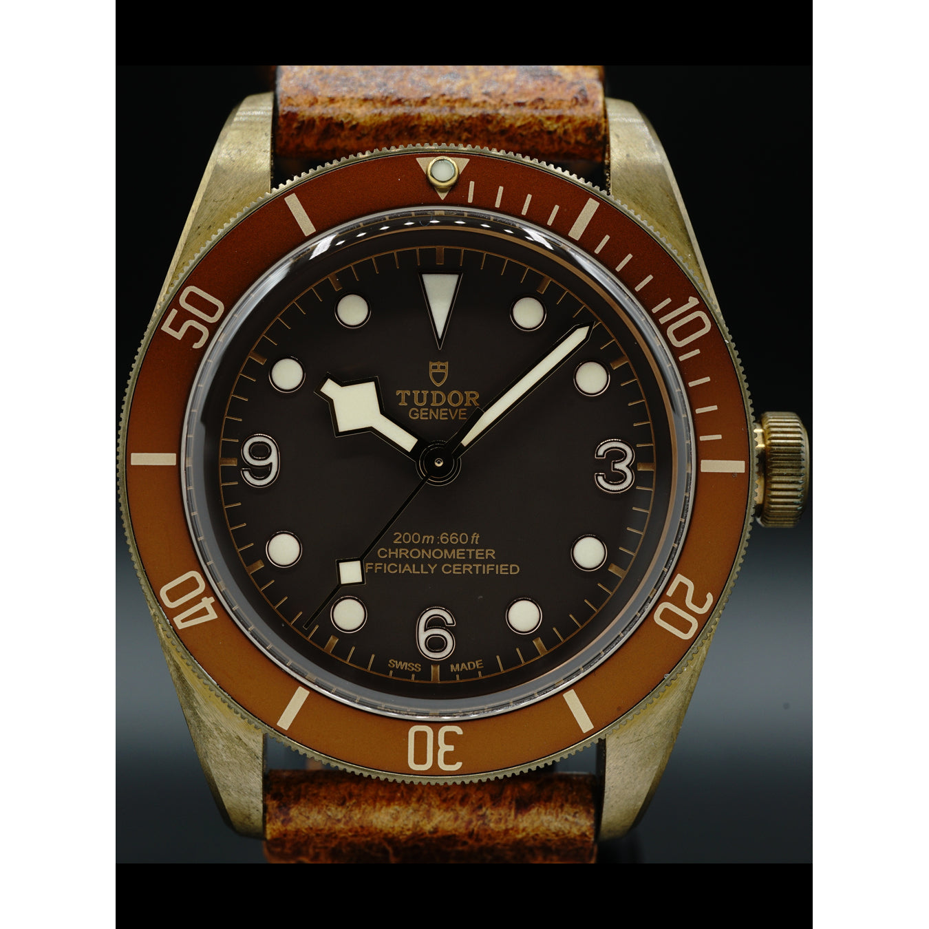 Tudor Heritage Brown Chronometer 79250BM