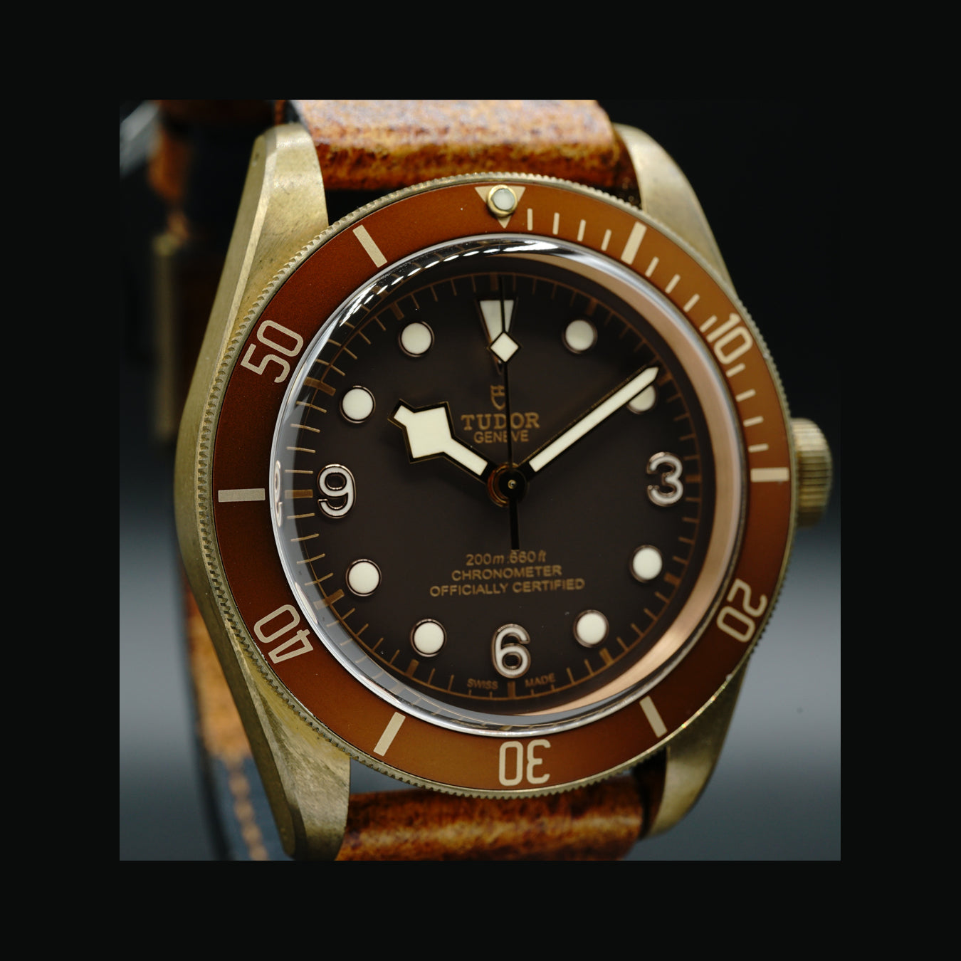 Tudor Heritage Brown Chronometer 79250BM