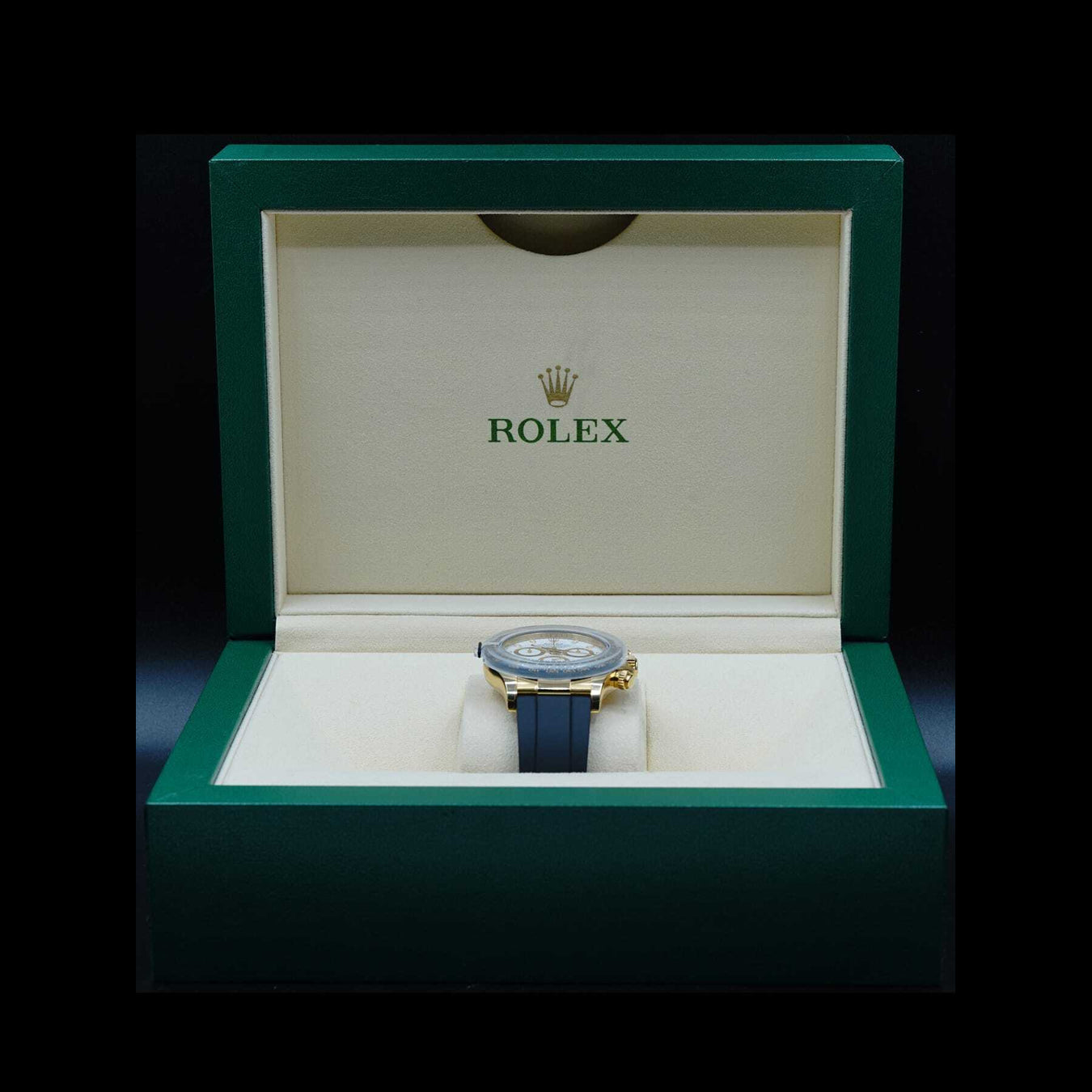 Rolex Daytona Yellow Gold Ceramic  White 116518LN
