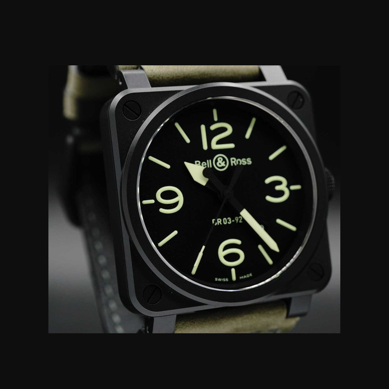 Bell & Ross BR 03-92 Nightlum BR0392-BL3-CE/SCA