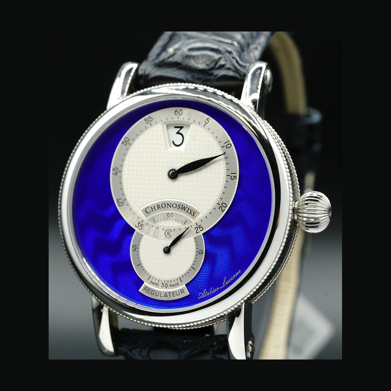 Chronoswiss Artist Regulator Jumping Hour CH-8323E-BL