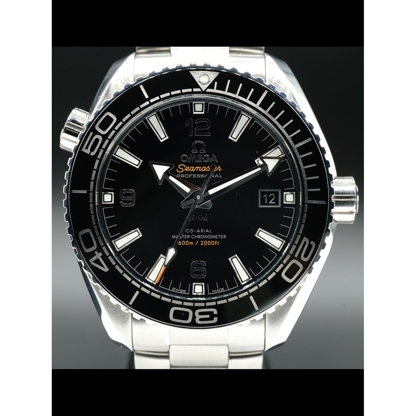 Omega Seamaster Planet Ocean 600M Co-Axial Master Chronometer 43.5 mm Automatic Black Dial Steel 215.30.44.21.01.001