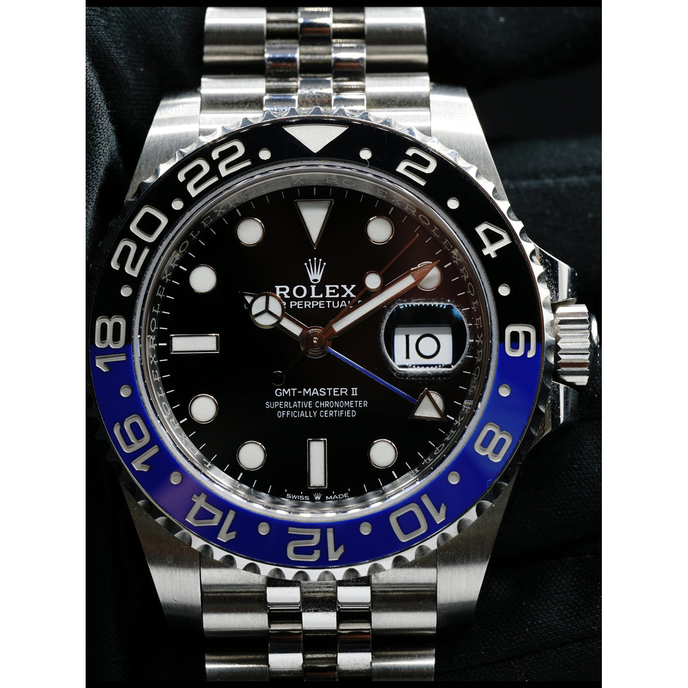 Rolex GMT Master-II Batman 126710BLNR