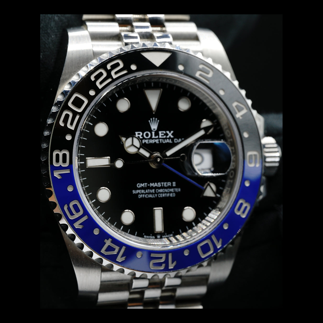 Rolex GMT Master-II Batman 126710BLNR