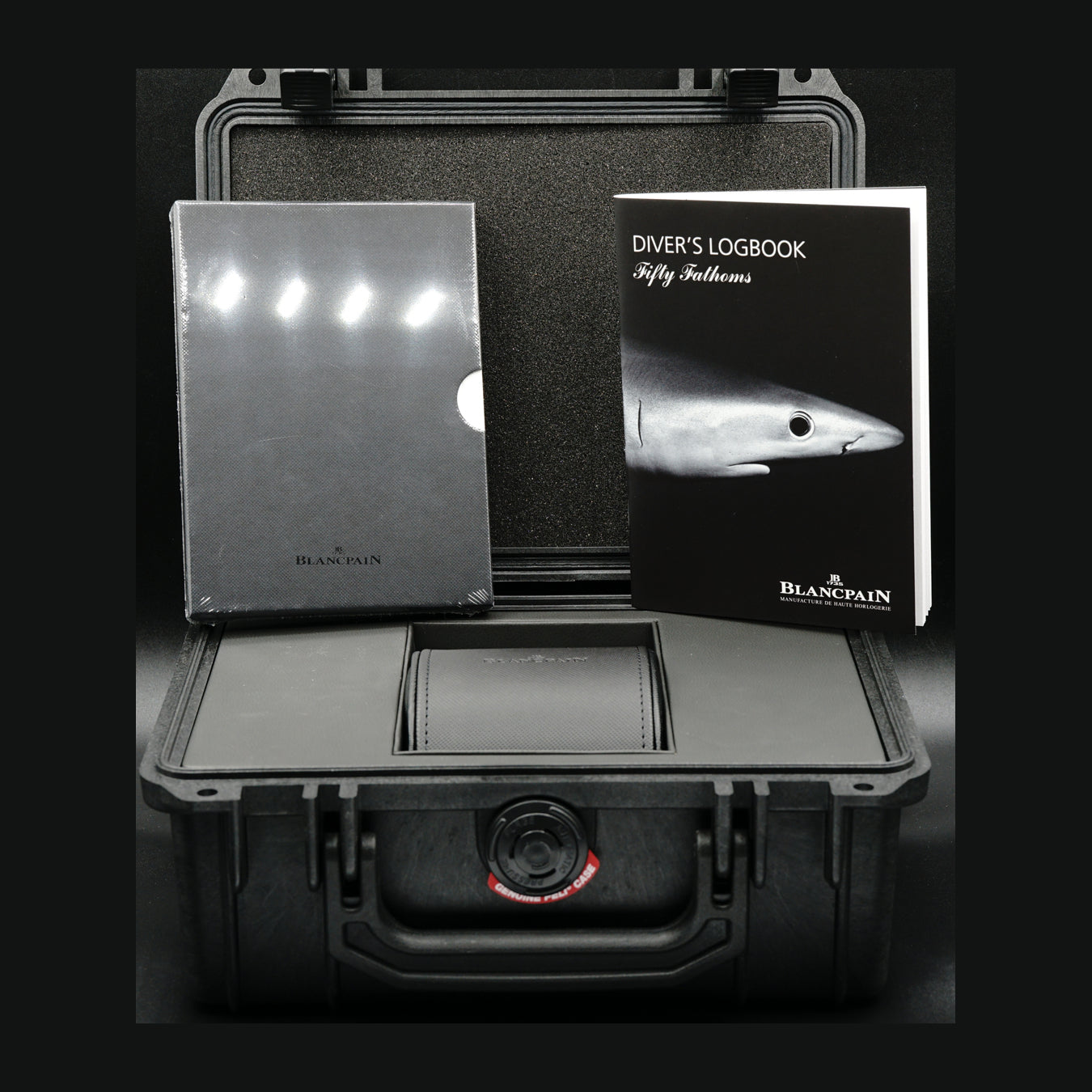 Blancpain Fifty Fathoms Bathyscaphe Ceramic and Liquid Metal 5000-0130-B52A