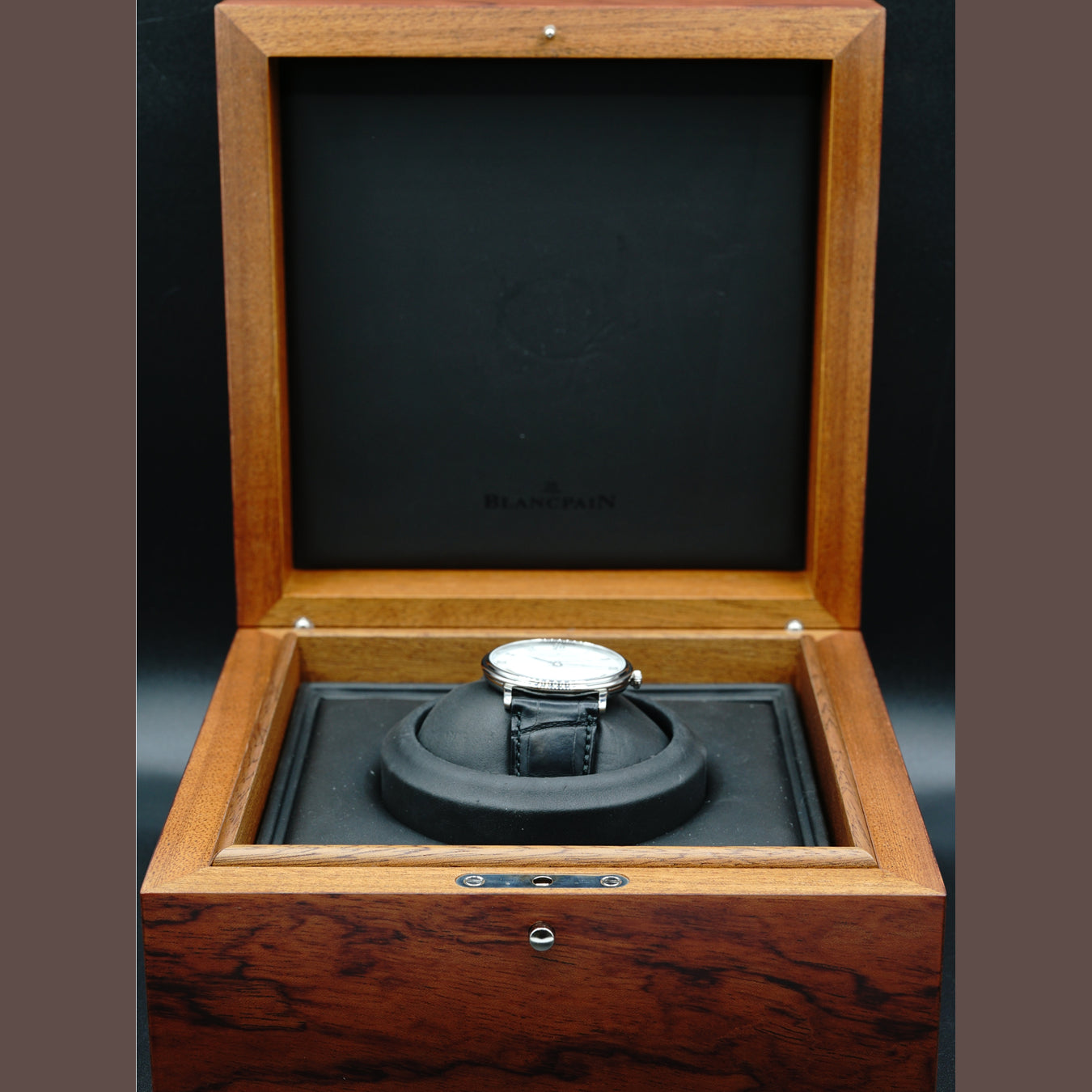 Blancpain Villeret Ultra Slim Seconds and Date In Stainless Steel 6651-1127-55B