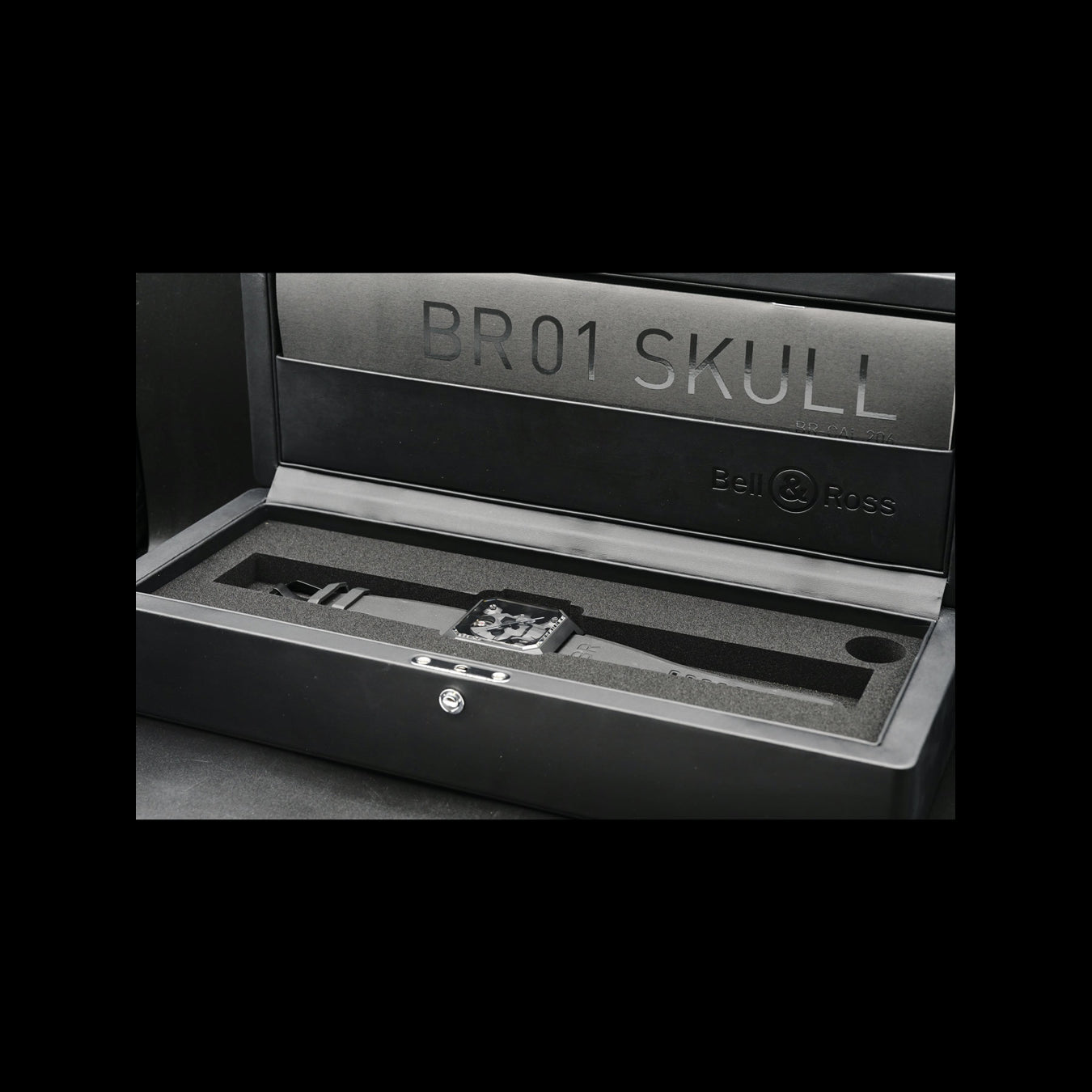 Bell & Ross Cyber Skull BR01-CSK-CE/SRB