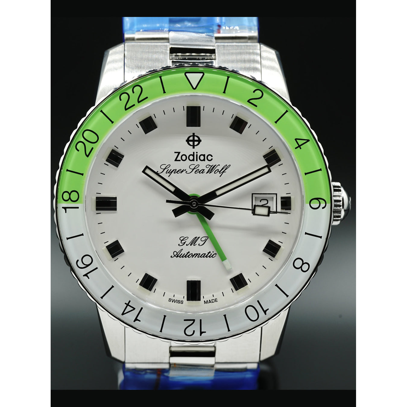 Zodiac Super Sea Wolf GMT Automatic Neon ZO9411