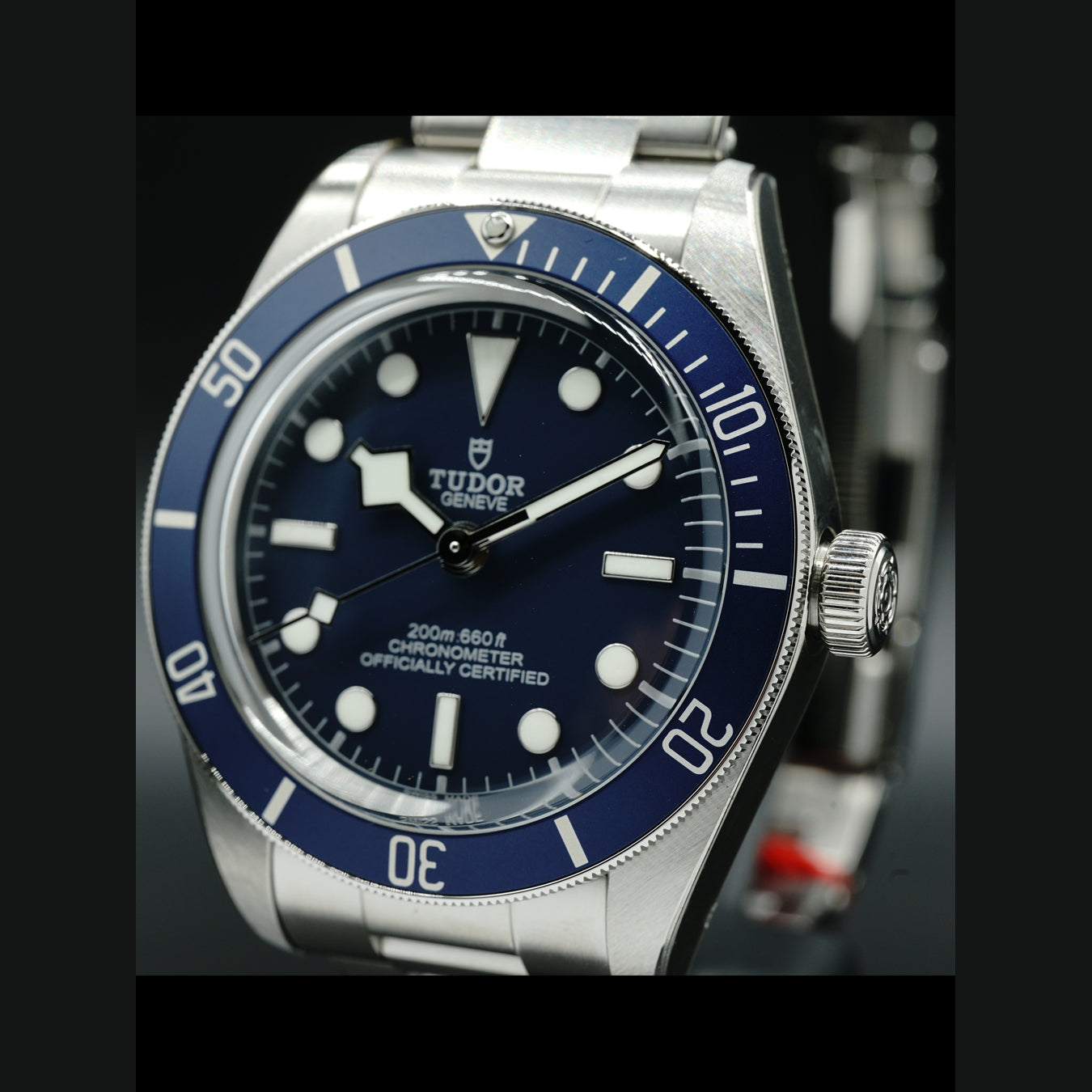 Tudor 58 Blue on Bracelet 79030B