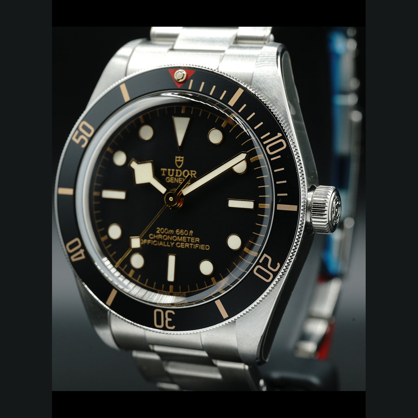 Tudor 58 Black on Bracelet 79030N