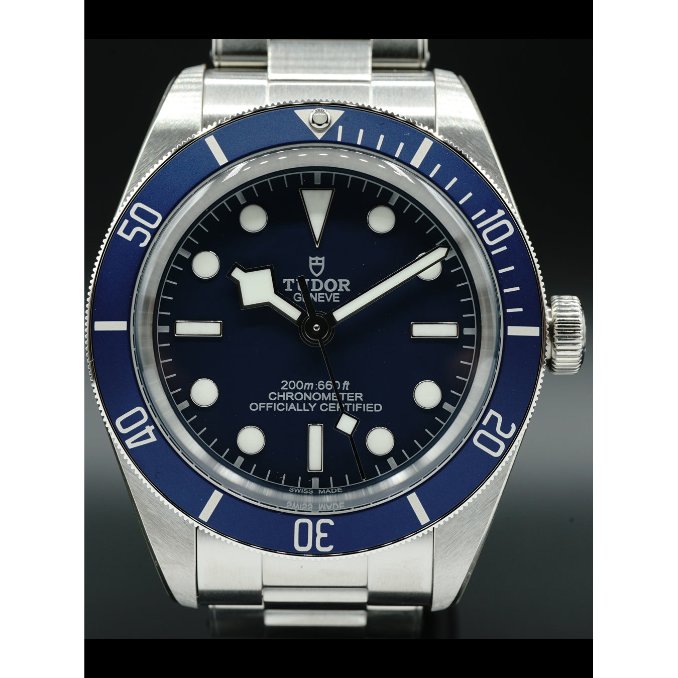 Tudor 58 Blue on Bracelet 79030B