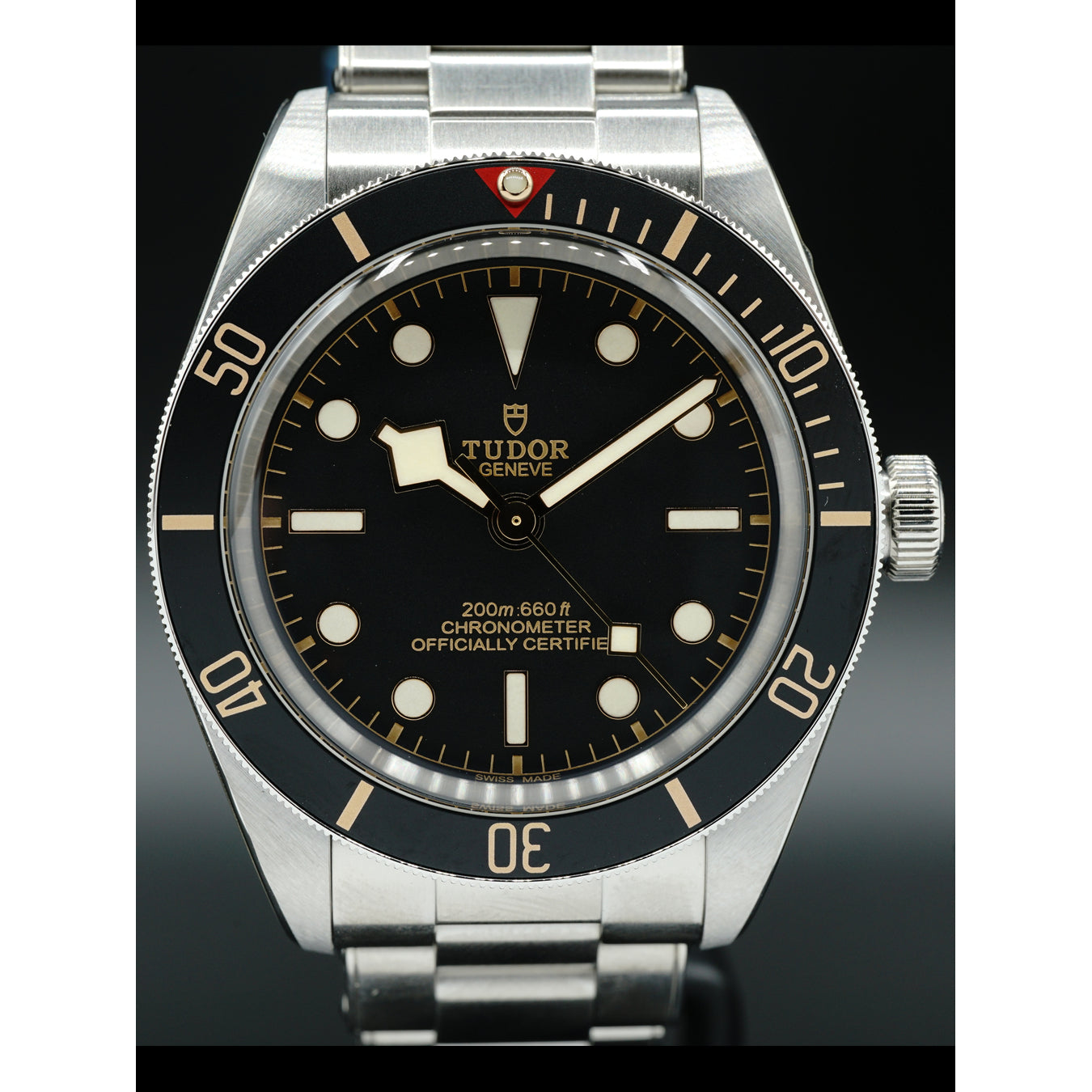 Tudor 58 Black on Bracelet 79030N