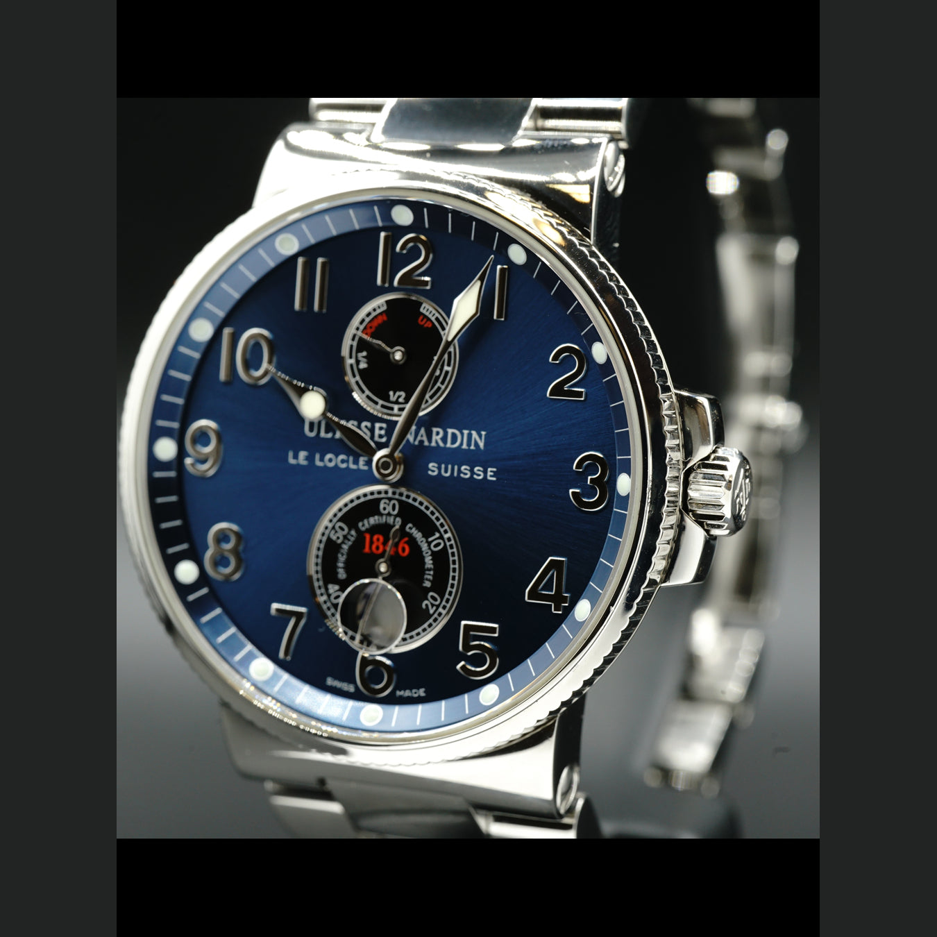 Ulysse Nardin Maxi Marine Diver Blue 263-66