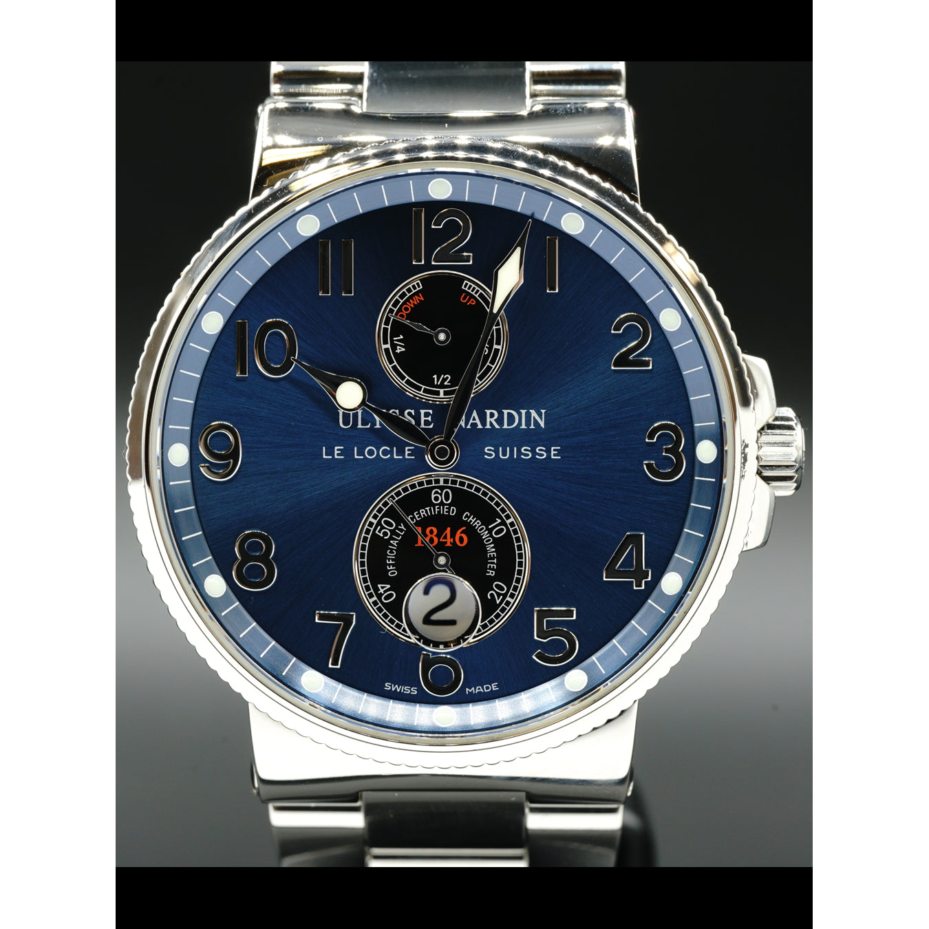 Ulysse Nardin Maxi Marine Diver Blue 263-66