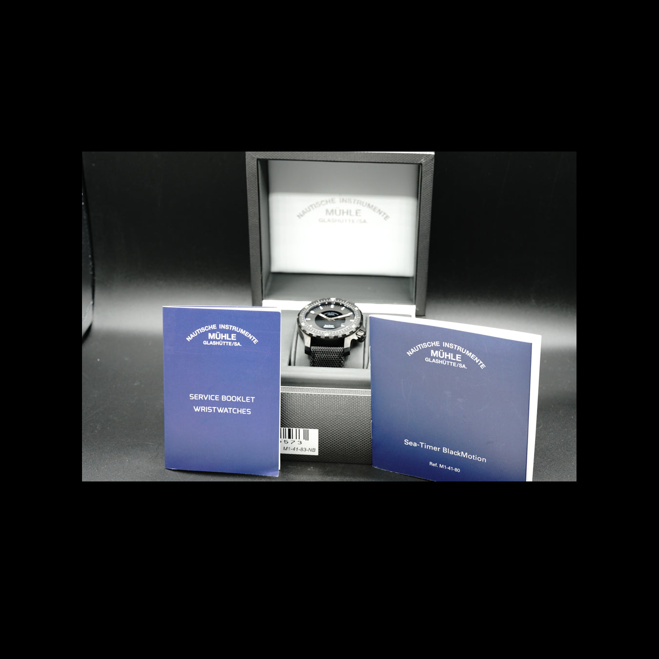 Mühle Glashütte Sea-timer Blackmotion M1-41-83-NB
