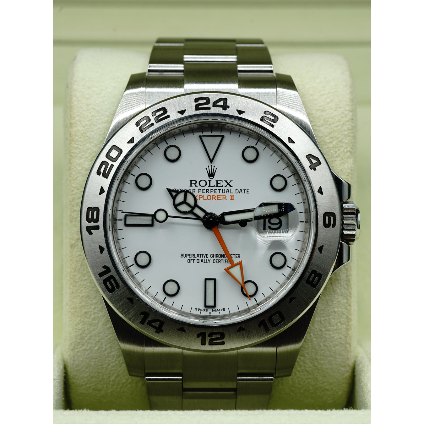 Rolex Explorer II GMT White 216570