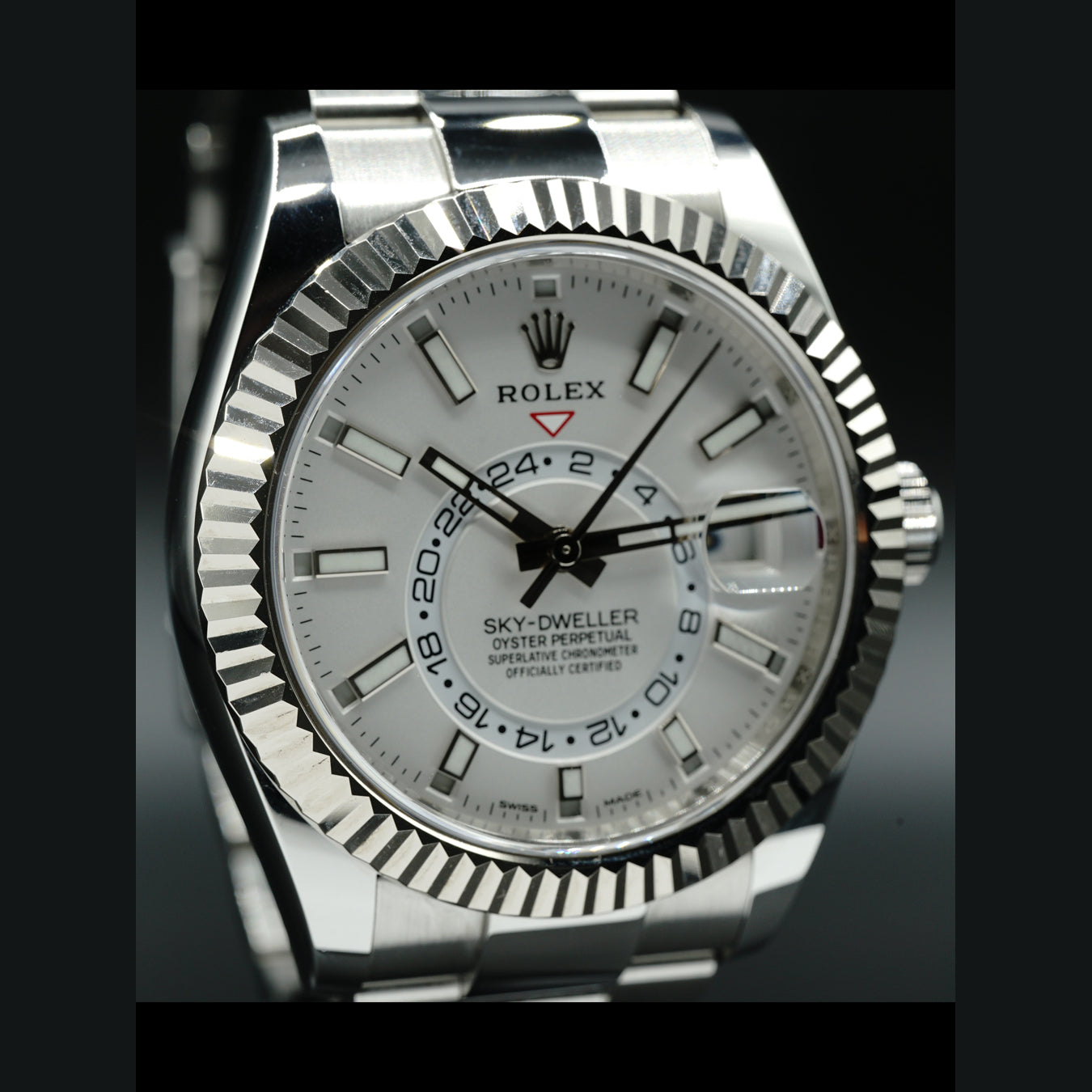 Rolex Sky Dweller White Dial 326934
