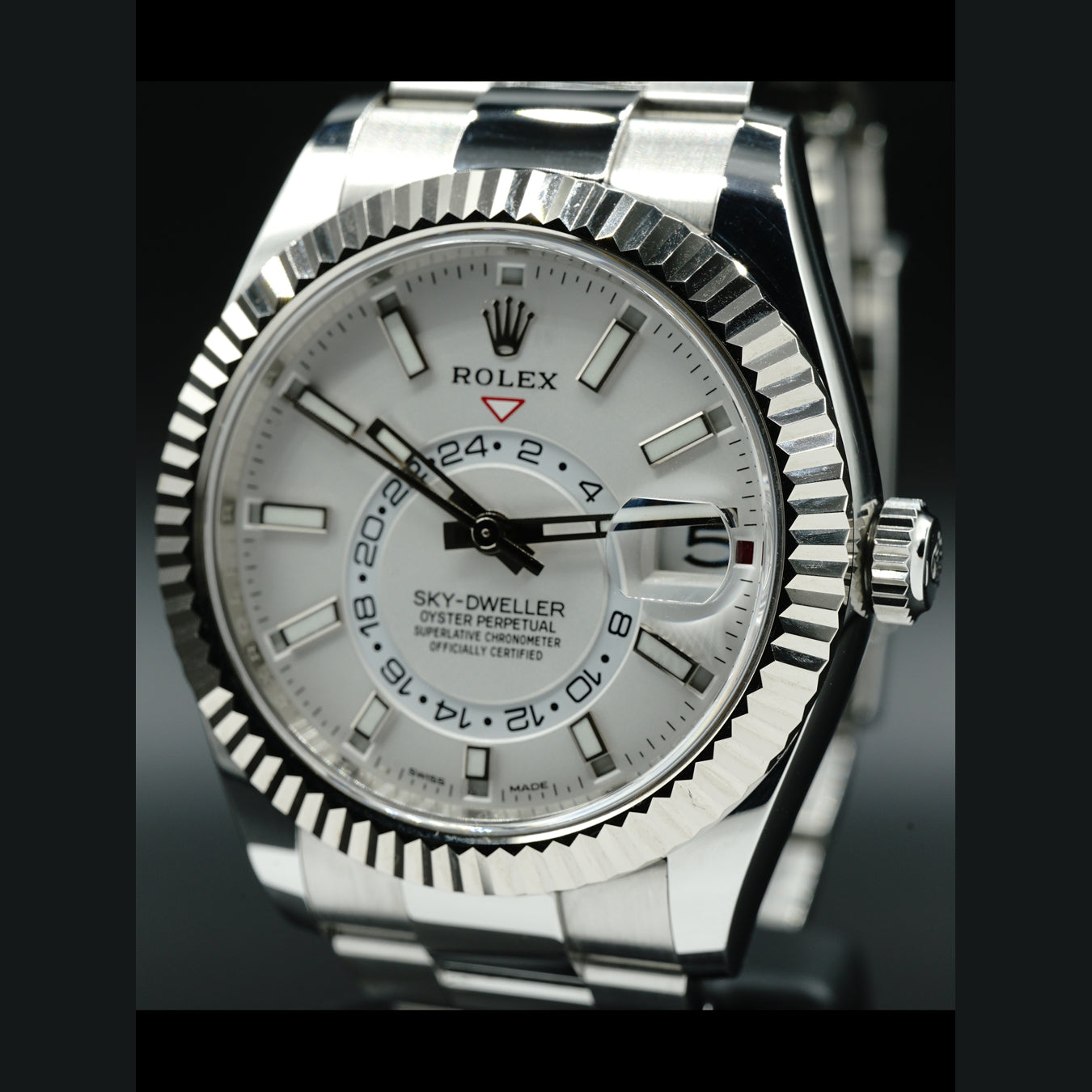 Rolex Sky Dweller White Dial 326934