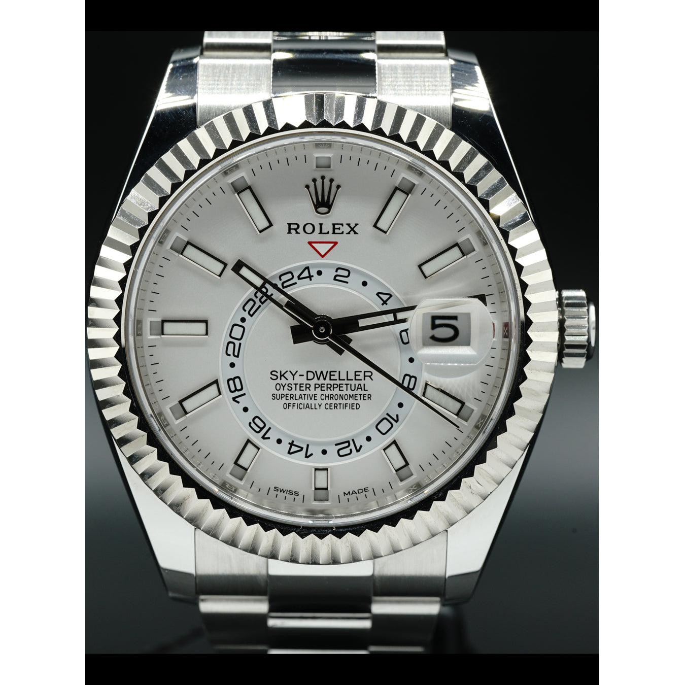 Rolex Sky Dweller White Dial 326934