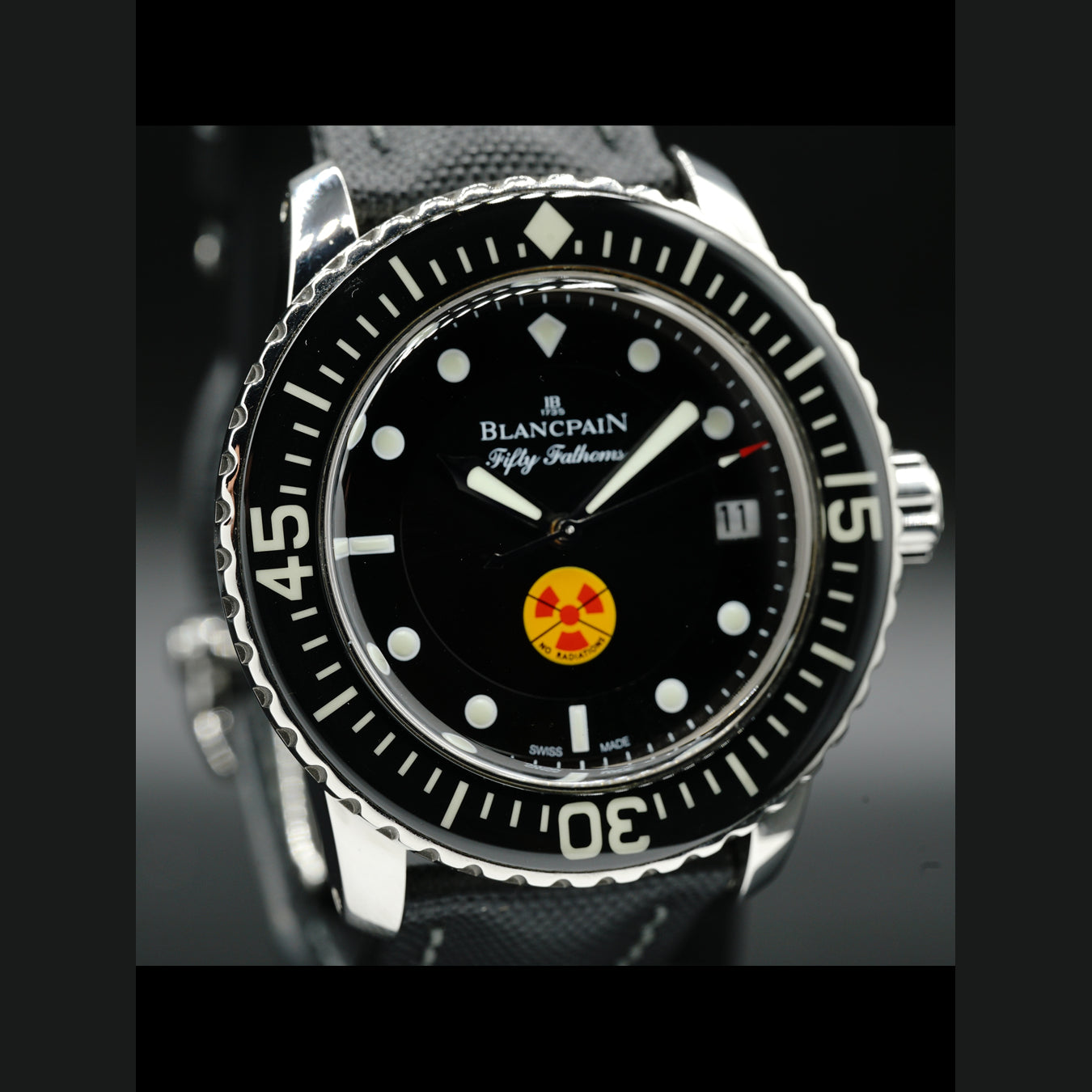 Blancpain Tribute Fifty Fathoms No Rad Limited Edition 5015B 1130 52A