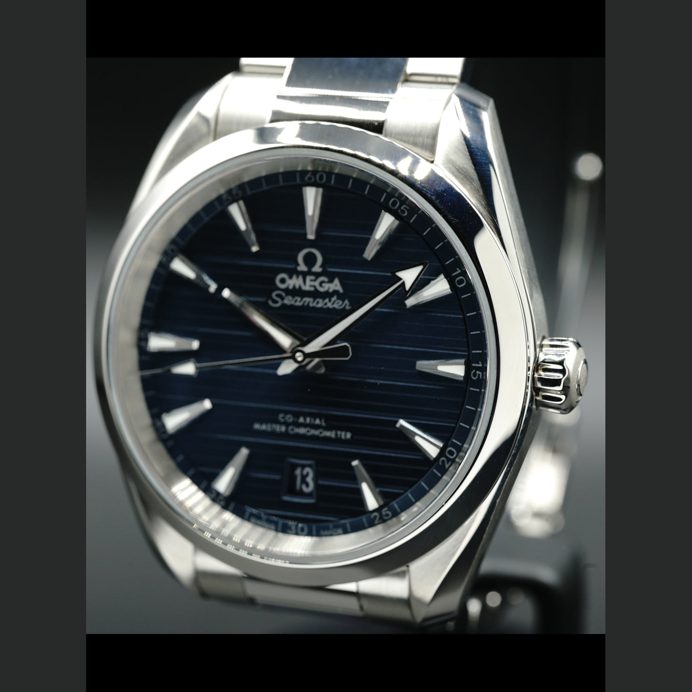 Omega Seamaster Aqua Terra 150M Co-Axial Master Chronometer Blue Dial 220.10.38.20.03.001