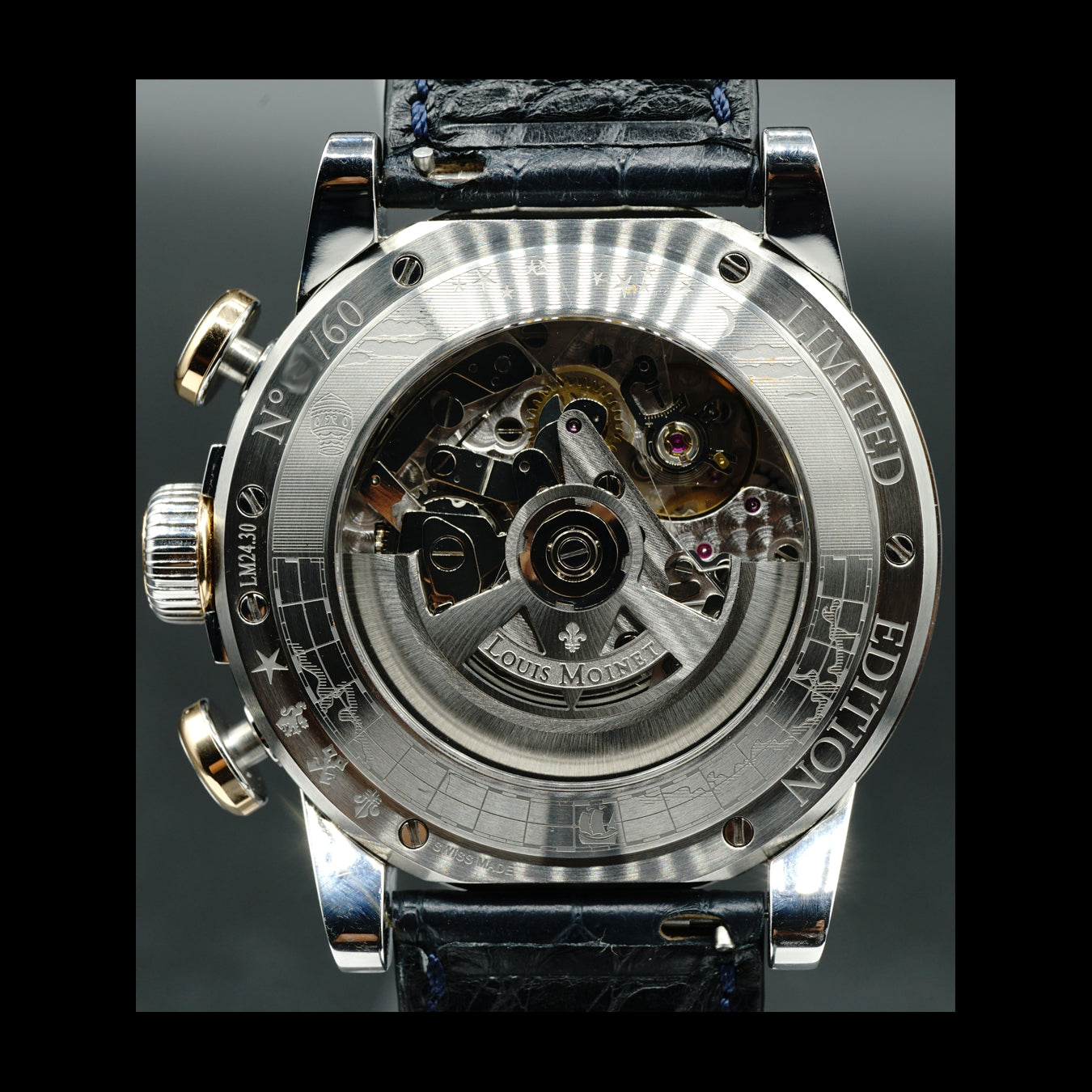 Louis Moinet Geograph Globe LM-24.30.57AV