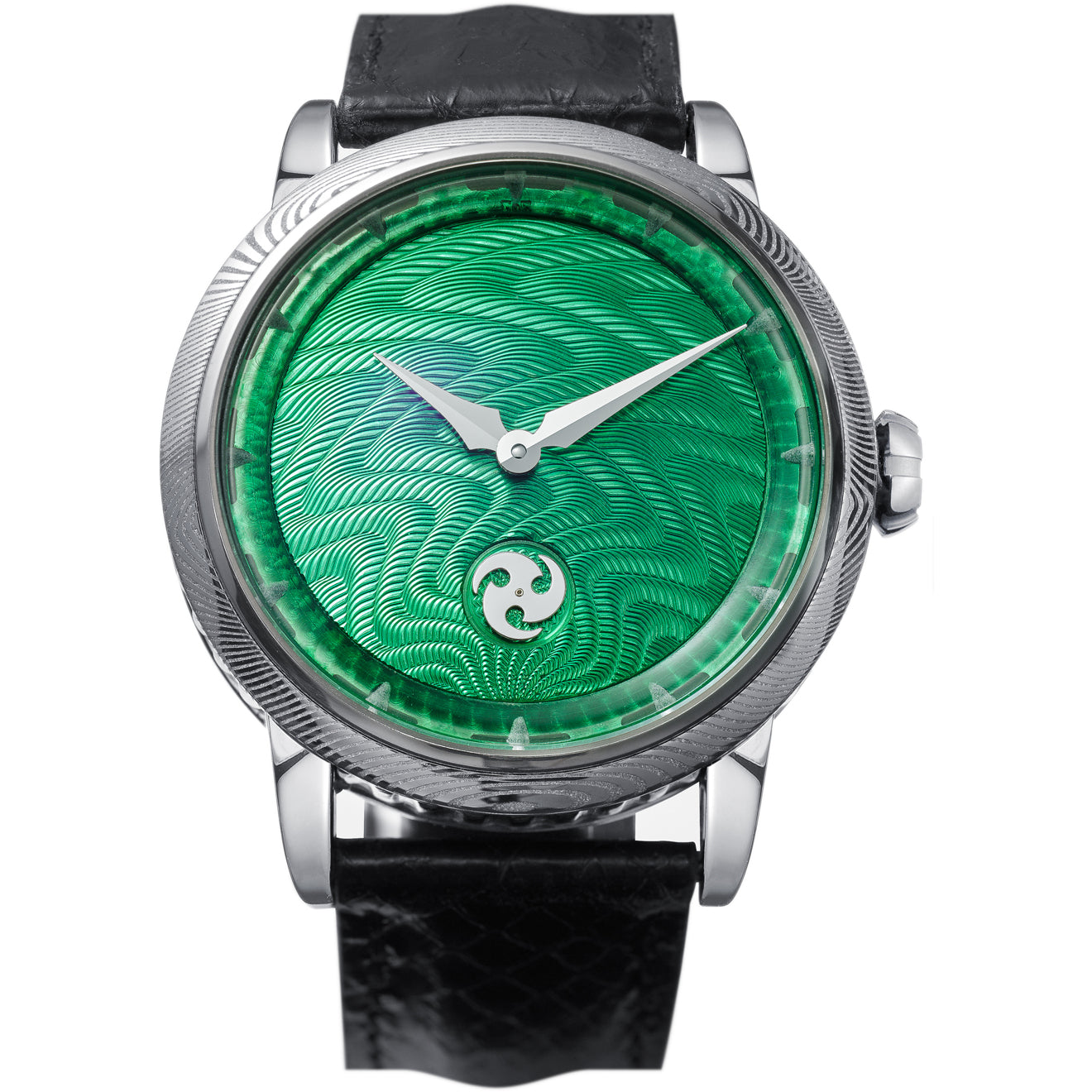 GoS Norrsken Northern Lights Guilloche Green