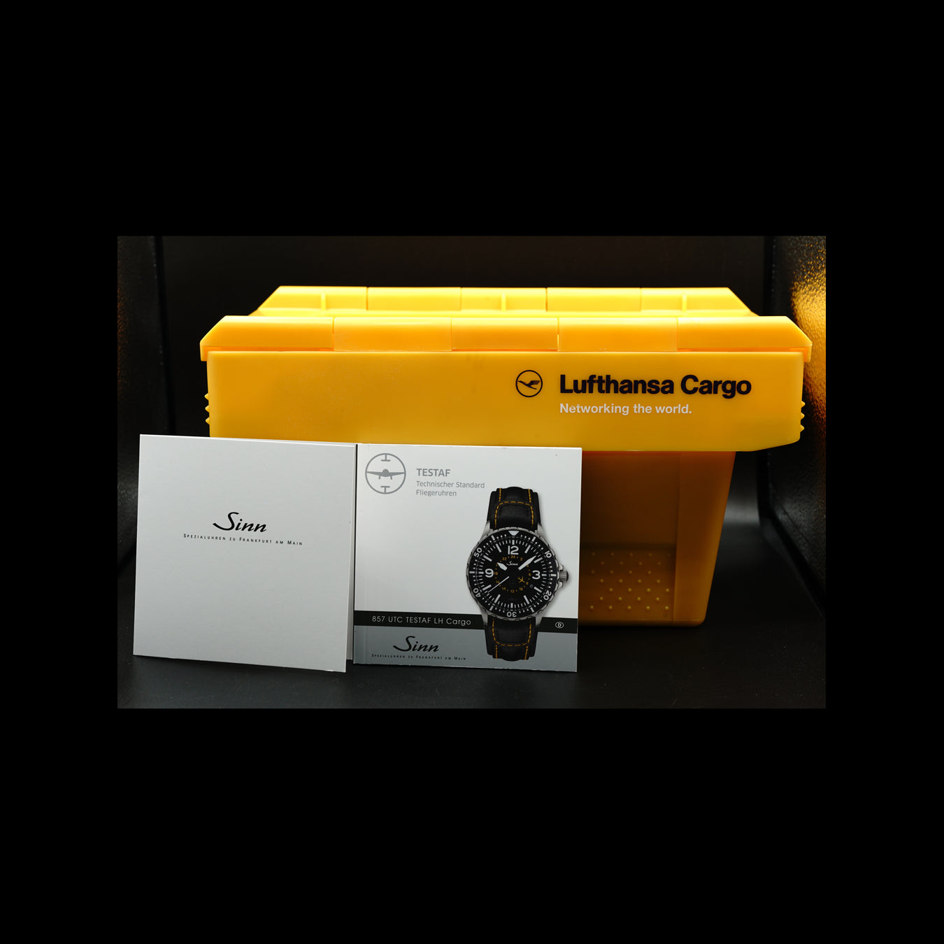 Sinn 857 UTC TESTAF Lufthansa Cargo Limited Edition