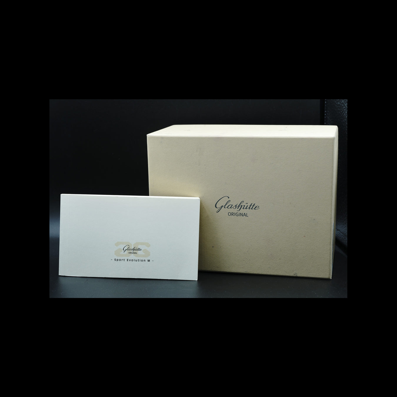 Glashütte Original 39-21-01-02-04 Evolution M 37mm Automatic on White Fabric Strap with Salmon Dial