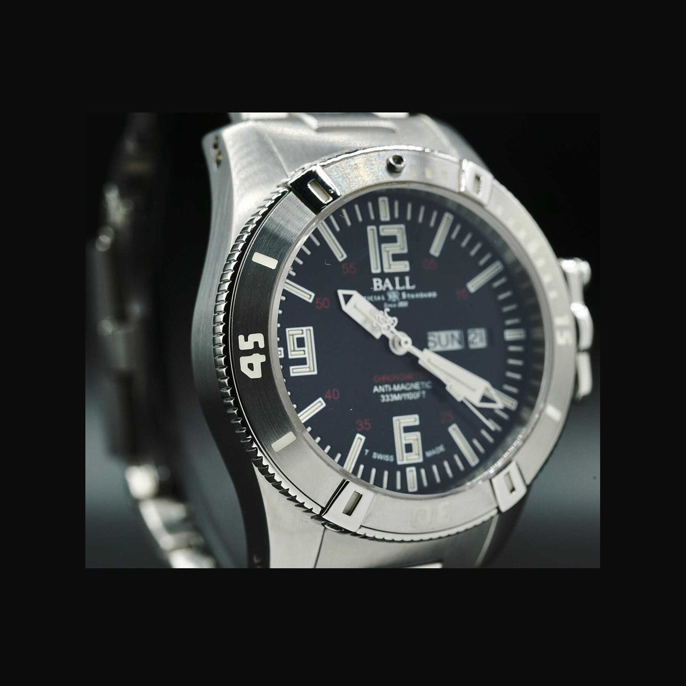 Ball Watch Engineer Hydrocarbon Spacemaster Glow DM2036A-SCA-BK