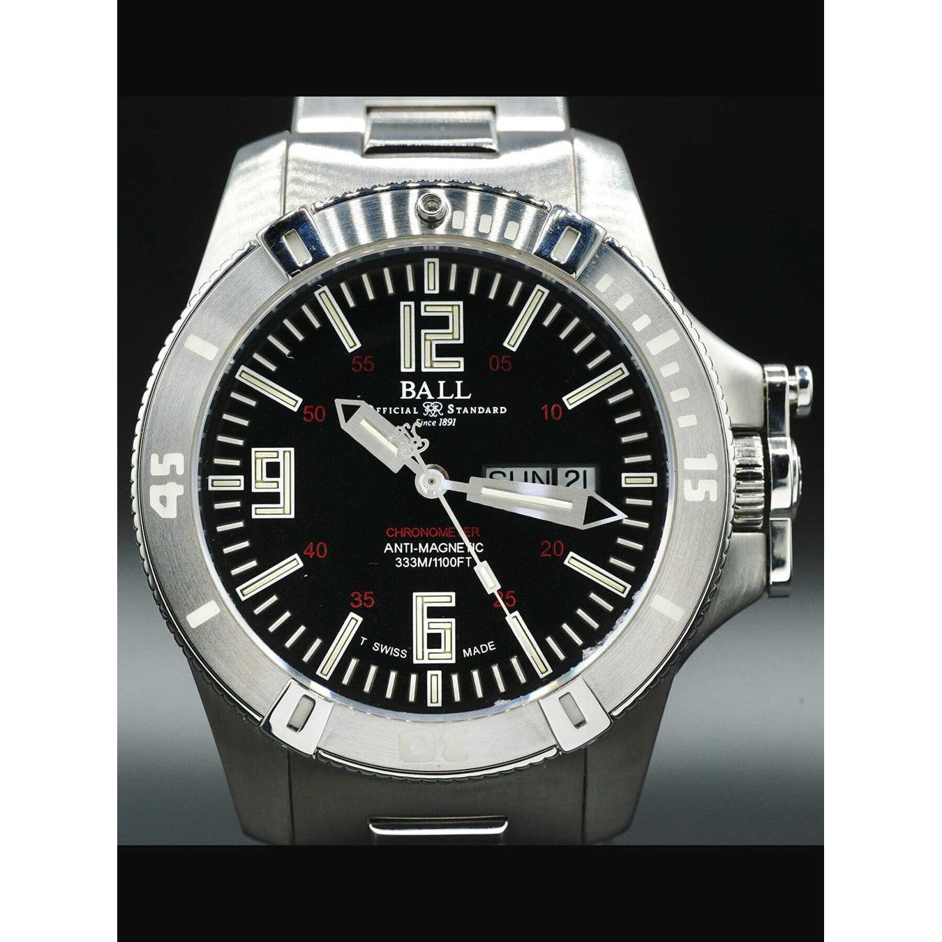 Ball Watch Engineer Hydrocarbon Spacemaster Glow DM2036A-SCA-BK
