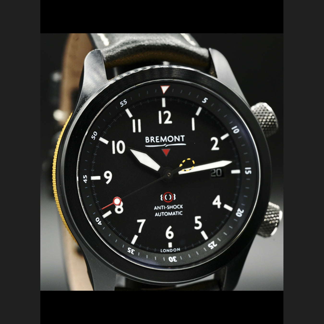 Bremont Yellow/Black MBII-DL-C-Y-P-03L