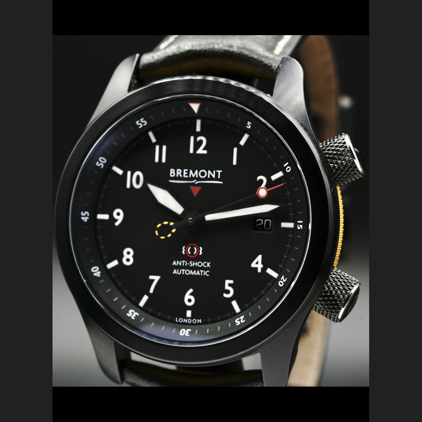 Bremont Yellow/Black MBII-DL-C-Y-P-03L