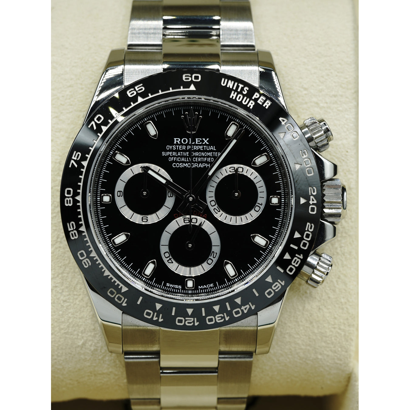 Rolex Daytona 2016 Black Dial 116500LN