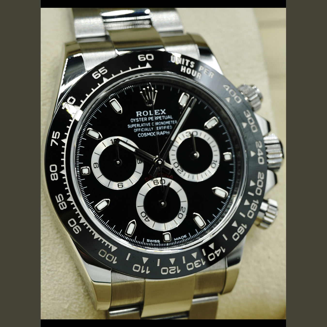 Rolex Daytona 2016 Black Dial 116500LN