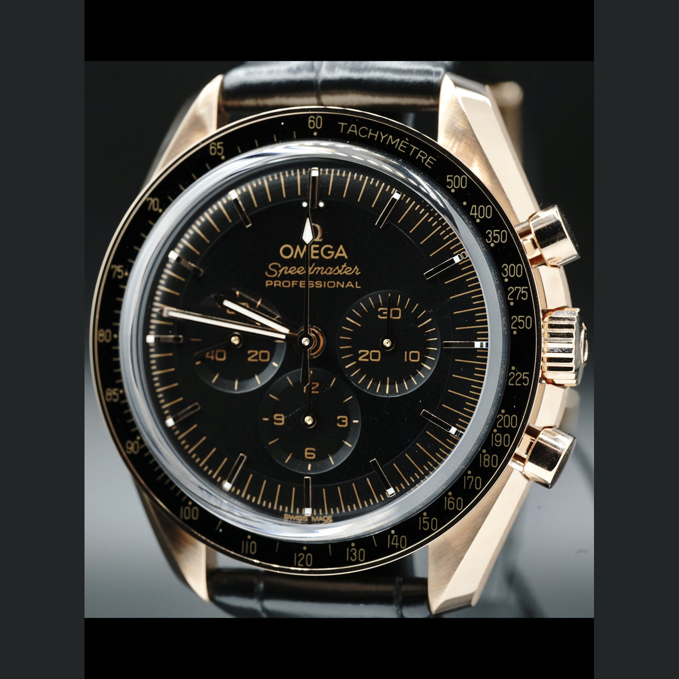 Omega Speedmaster Moonwatch Professional  Chronograph Sedna Gold 42mm 310.63.42.50.01.001