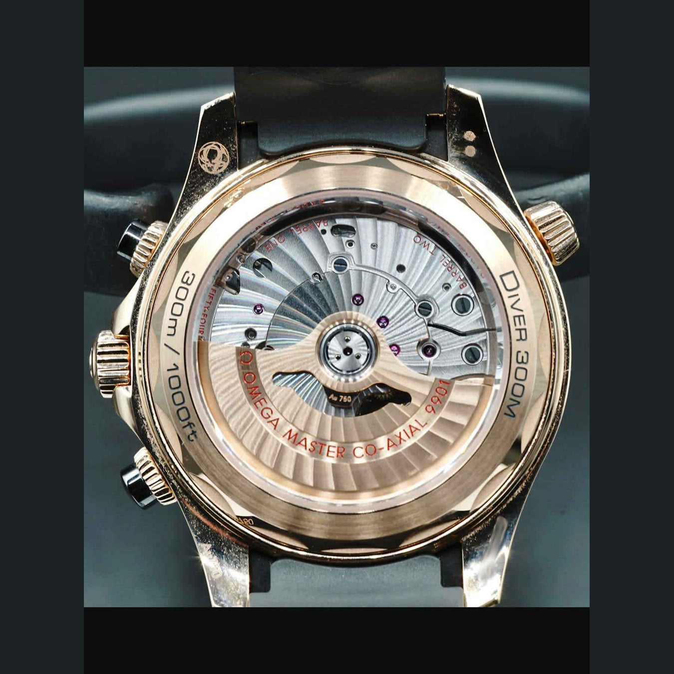 Omega Seamaster Diver 300 Master Chronometer Chronograph 44mm 210.62.44.51.01.001