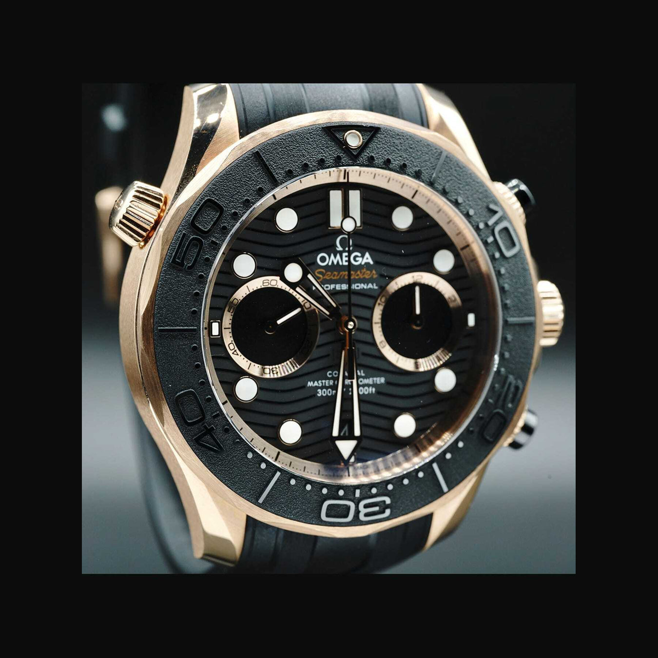 Omega Seamaster Diver 300 Master Chronometer Chronograph 44mm 210.62.44.51.01.001